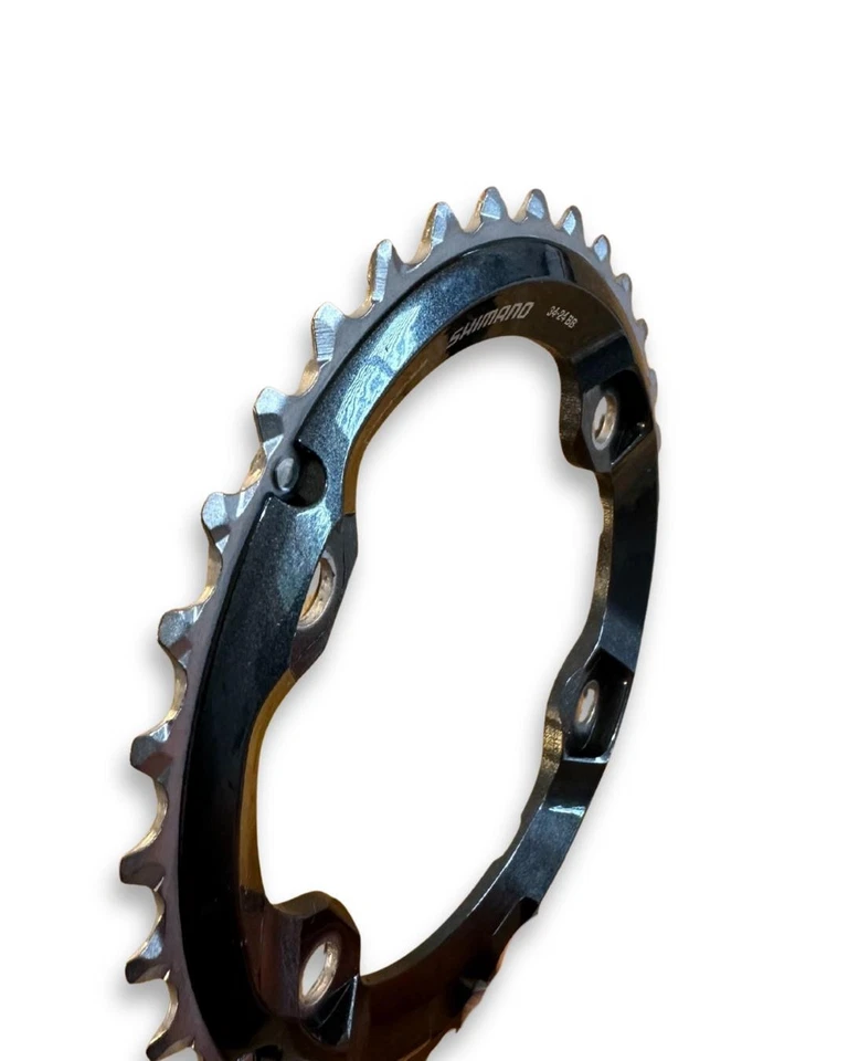 Juego de platos Shimano Deore XT M8000 2x11 - 34T exterior + 24T interior, 11 velocidades Foto 3 de 4