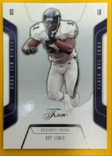 2003 Flair #53 Ray Lewis - Baltimore Ravens - HOF