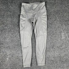 Member's Mark Ladies Everyday High Rise Ankle Legging Size Small Grey Athleisure