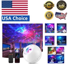 Elegant Galaxy Projector with Adjustable Brightness & HiFi Audio – For All Ages