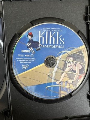Studio Ghibli Kikis Delivery Service DVD Disney English Dub