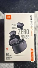JBL Tune Beam Wireless Bluetooth Noise-Cancelling Earbuds - Black - NEW