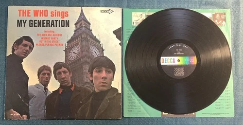 The Who- The Who Sings My Generation- Mono LP 1967 Decca VG/VG+ w/Inner