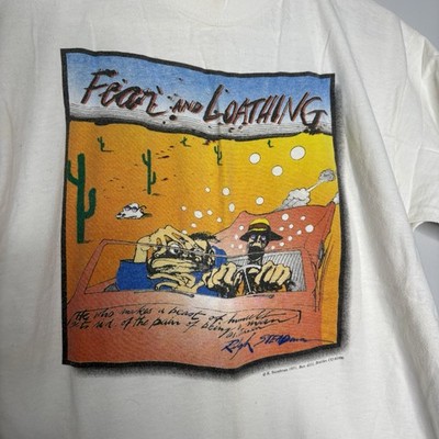 Vintage Fear and Loathing Las Vegas T Shirt Hunter S Thompson