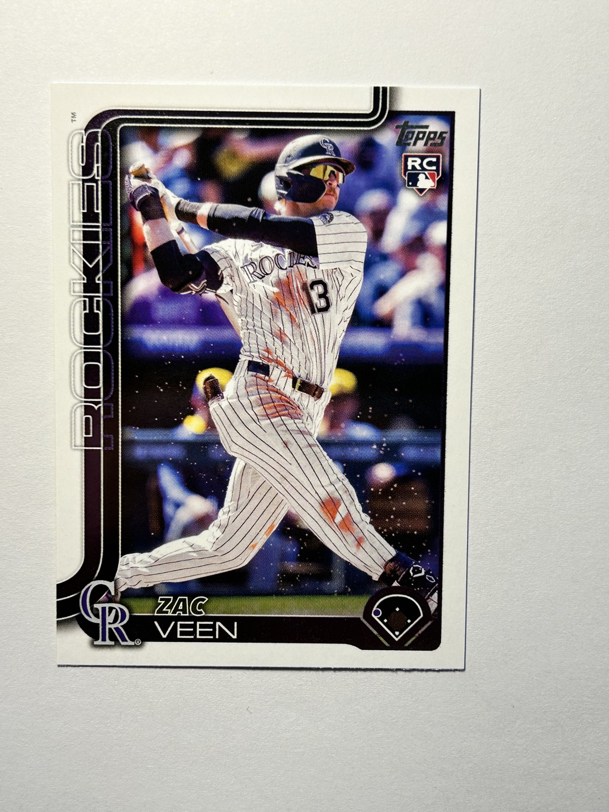 2025 Topps Update Series - Zac Veen #US286 (RC)
