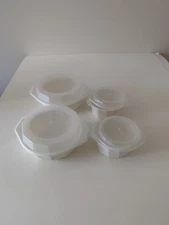 Anchor Hocking Freeze Heat & Serve Microwave 2-8 Oz. Ramekins & 2-14 Oz. Bowls