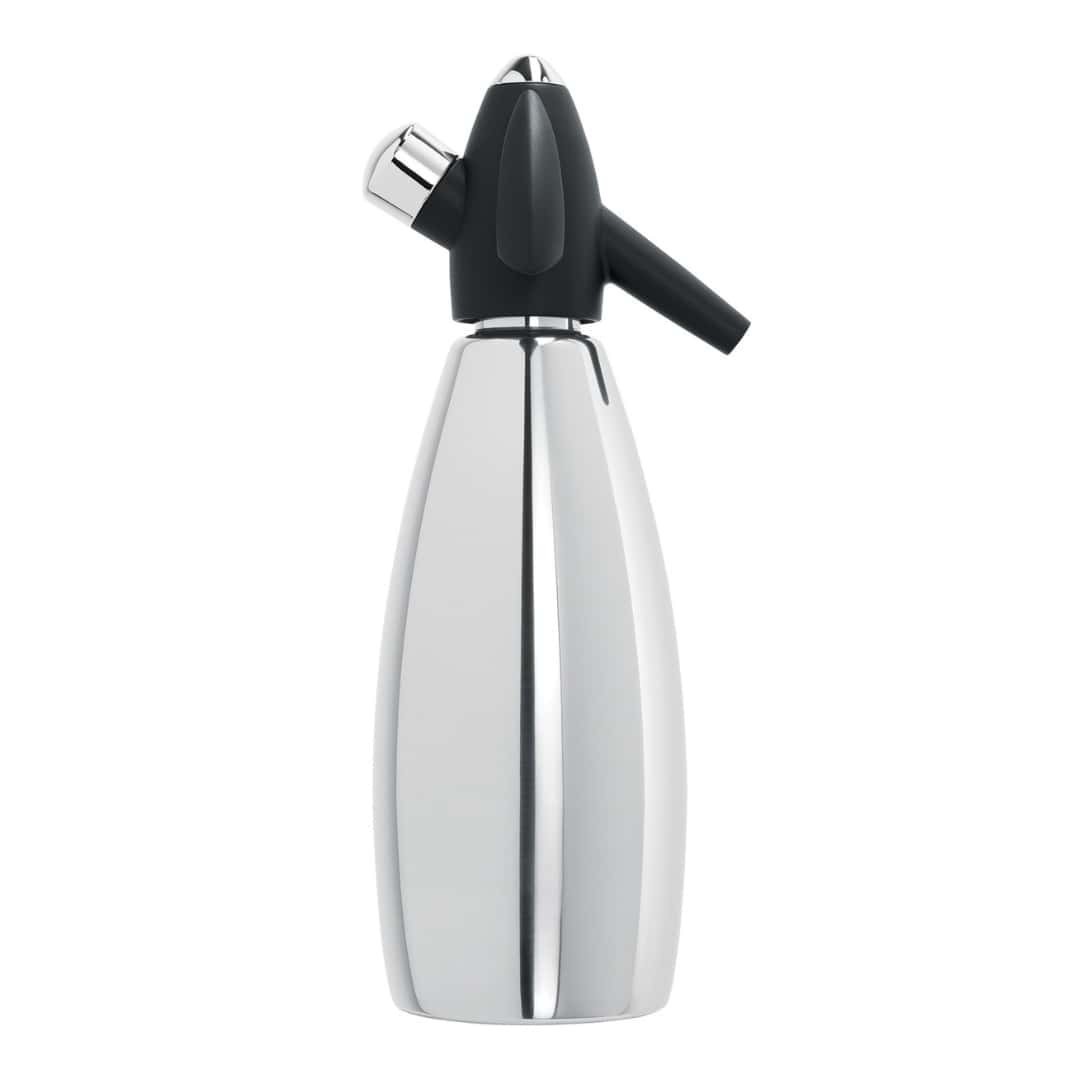 Non Communiqué Isi Siphon À Soda Seltz Bartender Cocktail Acier Inoxydable Lt. 1. 0 - Image 2