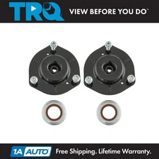 TRQ Front Upper Shock Strut Mount Kit Plate Bearing Pair 2pc Set for Camry ES350