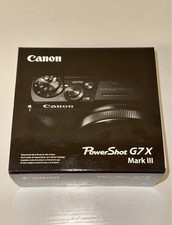 NEW Canon PowerShot G7 X Mark III 20.1 MP Digital Camera Black FAST FREE SHIP✅