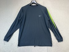 O'neill Quick Dry Men s 30 UV Tee/ T-Shirt Gray Green Size X Large