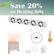 Radiator Fan Mono Set - Energy efficient – 2x faster heating – Whisper quiet
