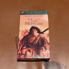 20th Century Fox The Last of the Mohicans VHS Day-Lewis Stowe Adventure
