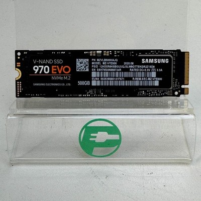 Samsung 2280mm 970 EVO 500GB M.2 NVMe Gen 3.0 x 4 SSD MZ-V7E500