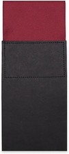 21 Pcs Men's Prefolded Pocket Square on Card Triangles Pocket Square Handkerc...