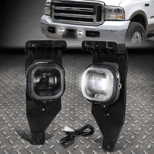 For 05-07 Ford F250-f550 Super Duty Led Projector Bumper Fog Light Lamps Clear
