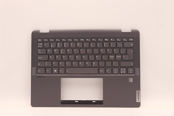 Lenovo Ideapad 5 14IAU7 Tastatur Handauflage Oberdeckel Nordisch Grau 5CB1H79898-image