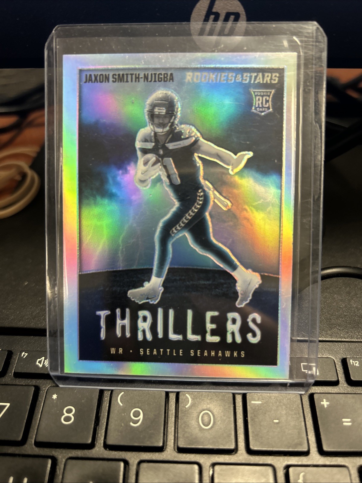 2023 Panini Rookies & Stars - Thrillers Silver #TH-27 Jaxon Smith-Njigba (RC)