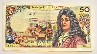 France: 50 Francs Banknote From 1971 Circulated But Nice Condition