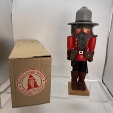 Vintage Holzkunst Christian Ulbricht Royal Canadian Mountie Wooden Nutcracker
