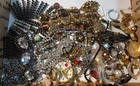 2 Lb Costume Jewelry VTG Modern Craft Junk Lot Wearable Stamped Untested Lot 8