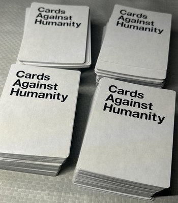 Cards Against Humanity White Cards Base Set Complete Replacement Lot 500 Cards