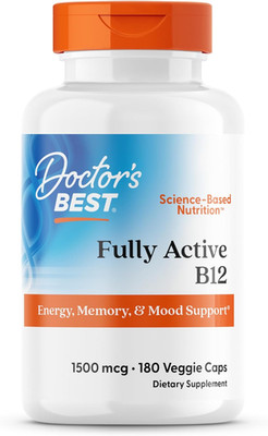 Vitamin B12 Methylcobalamin for Men & Women - Vitamin B 12 Caps 1500 Mcg, VIT B-