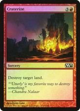 MTG FOIL Craterize  - Magic 2013 #126