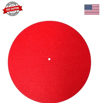 3mm Turntable Mat, 12 Inches Slipmat Anti-Static for LP Vinyl Record High-Fid...