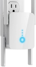 WLM Fastest WiFi Extender Signal Booster for Home - Up to 9000 sq. ft Coverage,