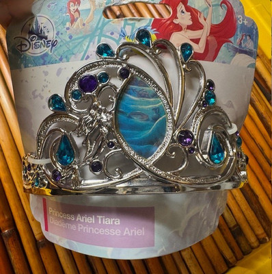 Disney Parks Princess Ariel-Little Mermaid Tiara Crown Dress Up/ Halloween NEW