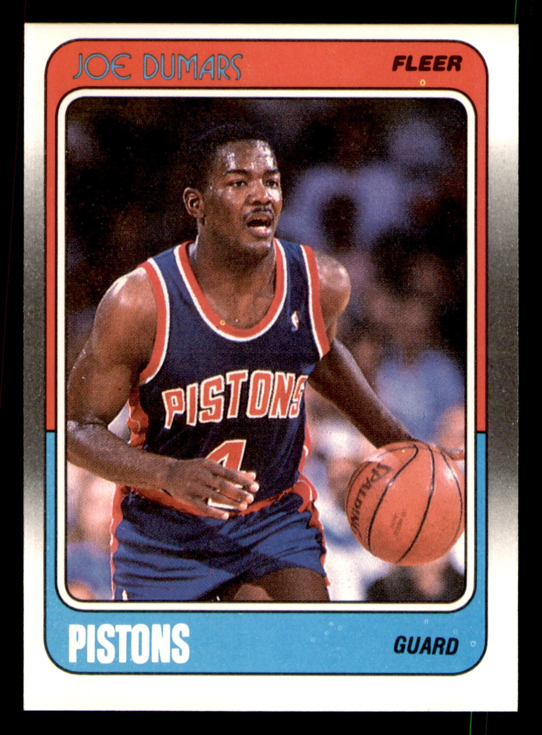 1988-89 Fleer #40 Joe Dumars