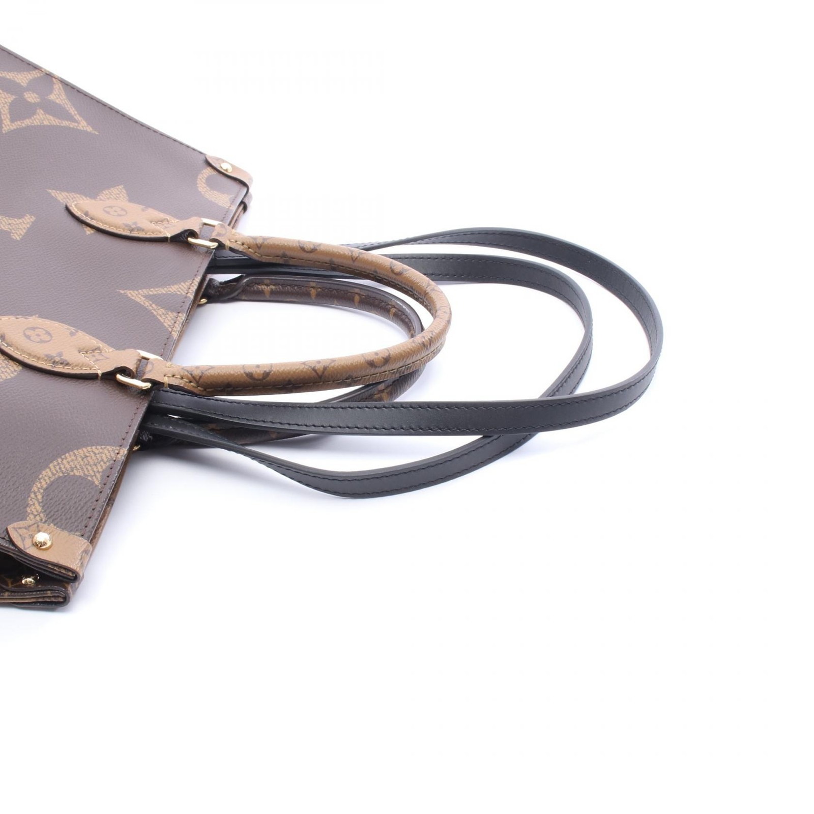 LOUIS VUITTON OnTheGo MM Shoulder Tote Handbag M45321 Monogram Giant Reverse LV image 6