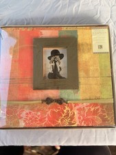 K  Company Sublime Wood Frame Scrapbook Photo Album 12" x 12" New