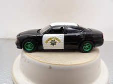 GREEN MACHINE 2008 DODGE CHARGER CALIFORNIA HIGHWAY PATROL   GREENLIGHT   1:64