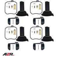4X Vergaser Kit Schwimmer Membran Kolben FüR Yamaha XJ600S XJ600N 1996-2002