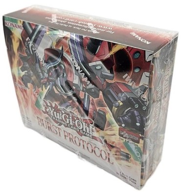 Yu-Gi-Oh! TCG Burst Protocol Sealed 24 Pack Booster Box Yugioh 1st Edition