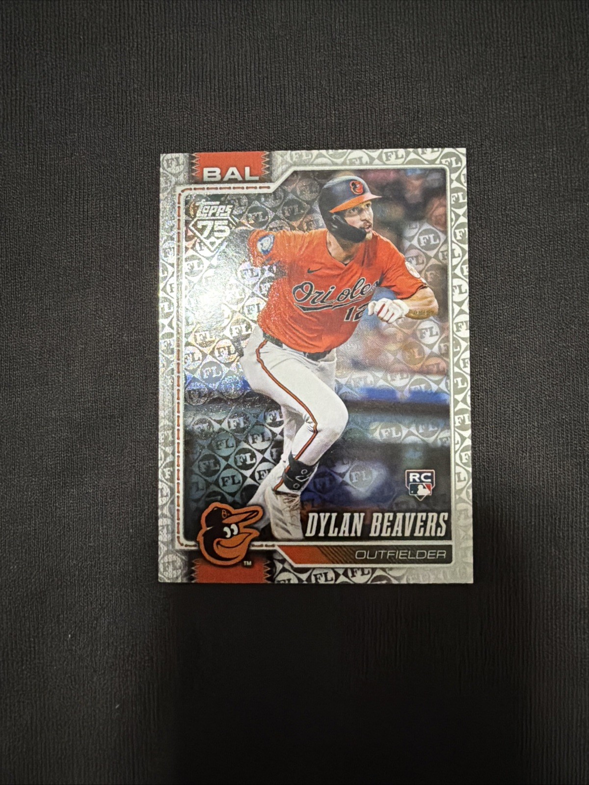 2026 Topps Series 1 Baseball Dylan Beavers (RC): Spring Training Foil #339