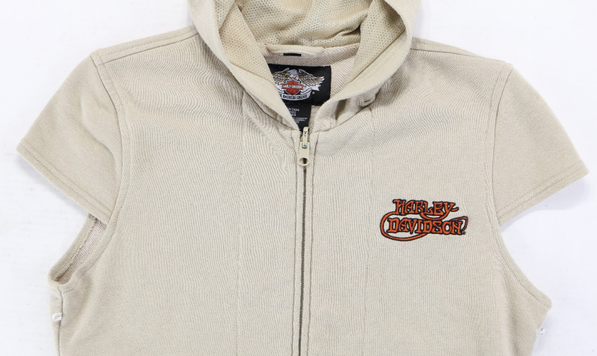写真まとめ③ harley davidson jacket liner hoodie M tan cream beige Swamp Boogie
