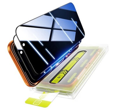 WSKEN Privacy Screen Protector iPhone Air 25° anti-spy automatic dust removal