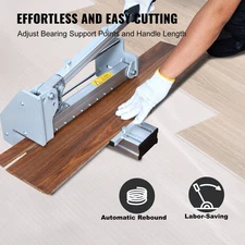 Floor Cutter 13 inch, Cuts Vinyl Plank, Laminate, Siding, and More