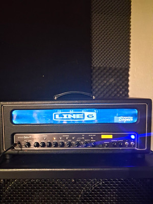 Line 6 Spider Valve MkII HD100 inkl. Shortboard-Fußtaster  (Amp, Röhre, Topteil)