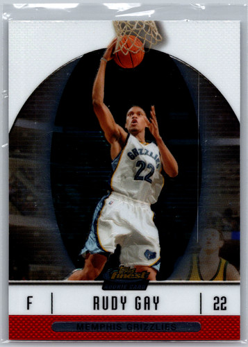 Rudy Gay #71 2006 Finest card