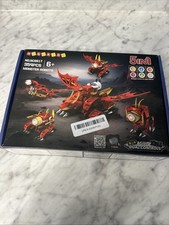 HOGOKIDS 5-in-1 Dragon Robot Building Toys Monster Robots NO.SC8817 Brand New