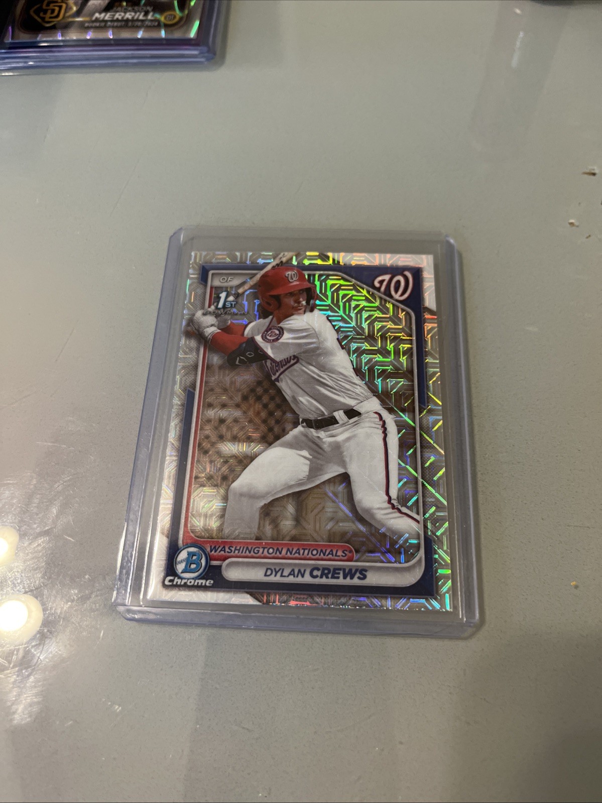 2024 Bowman - Chrome Prospects Dylan Crews #BCP-23 Mojo Refractor (RC)