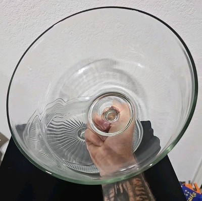Anchor Hocking Canton glass cake stand with a dome lid. | eBay