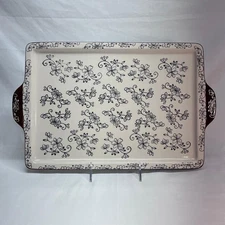 NEW Temptations By Tara Baking Tray Floral Lace #KFI-XNG-844409 9"W x 14"L x 1"H