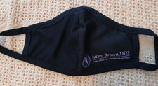 Promotional Mask 2020-Adam Brown, DDS-Family/Cosmetic/Restorative Denistry Black