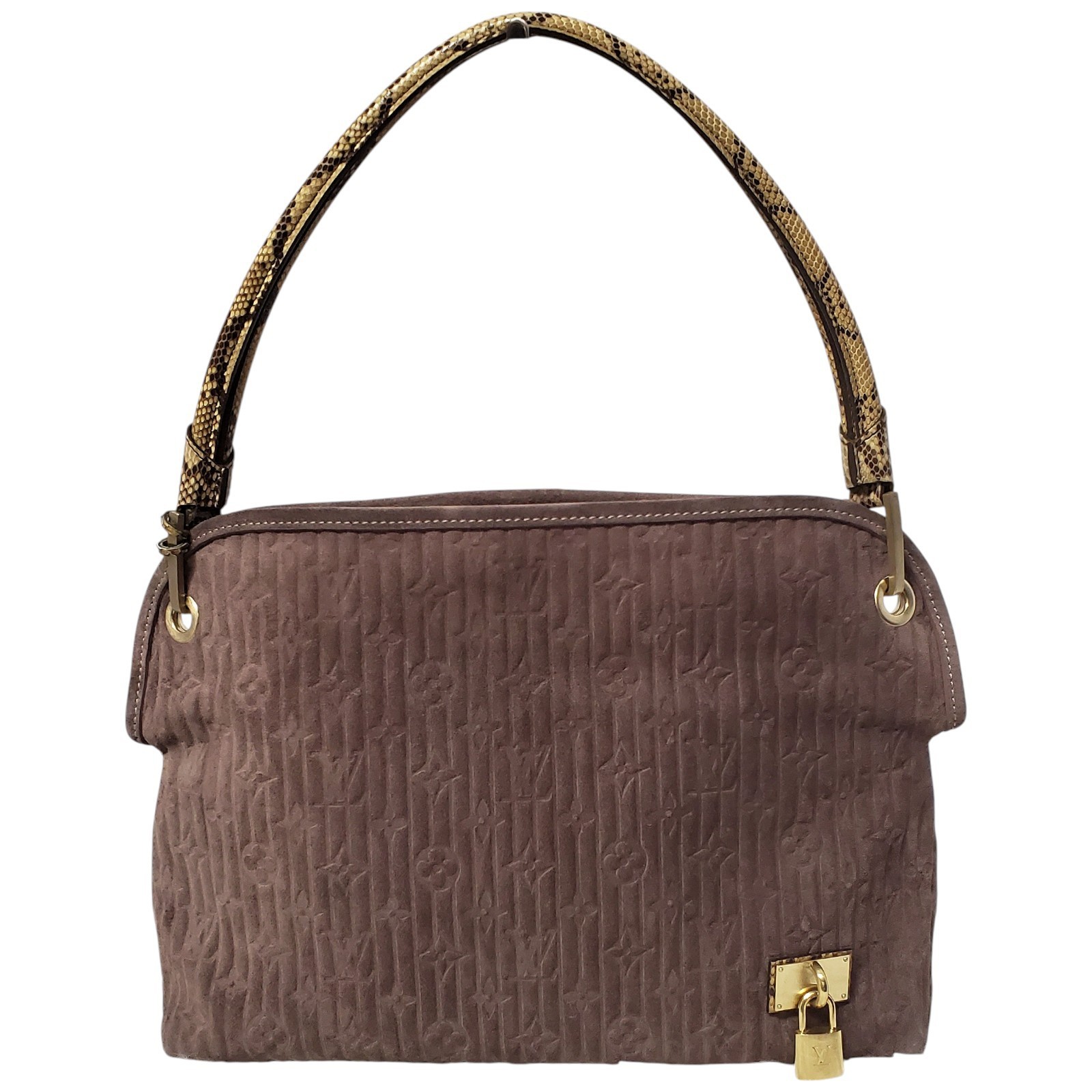 Louis Vuitton Whisper PM Suede Python Limited Edi… - image 1