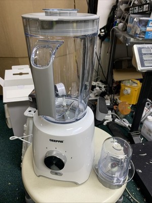GEEPAS 1,8L Kanne Mixer Smoothie Maker Ice Crusher Küchenmaschine Mixer 600W