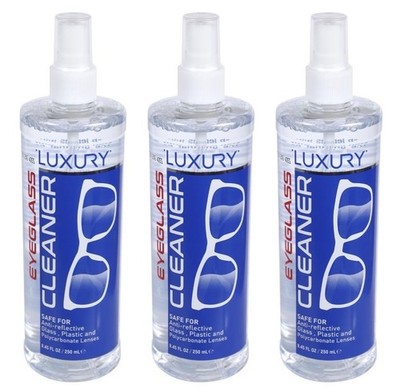 Best Luxury Eyeglass Cleaner Anti-Reflective, Spray 8.45 Fl oz (Pack of 3)